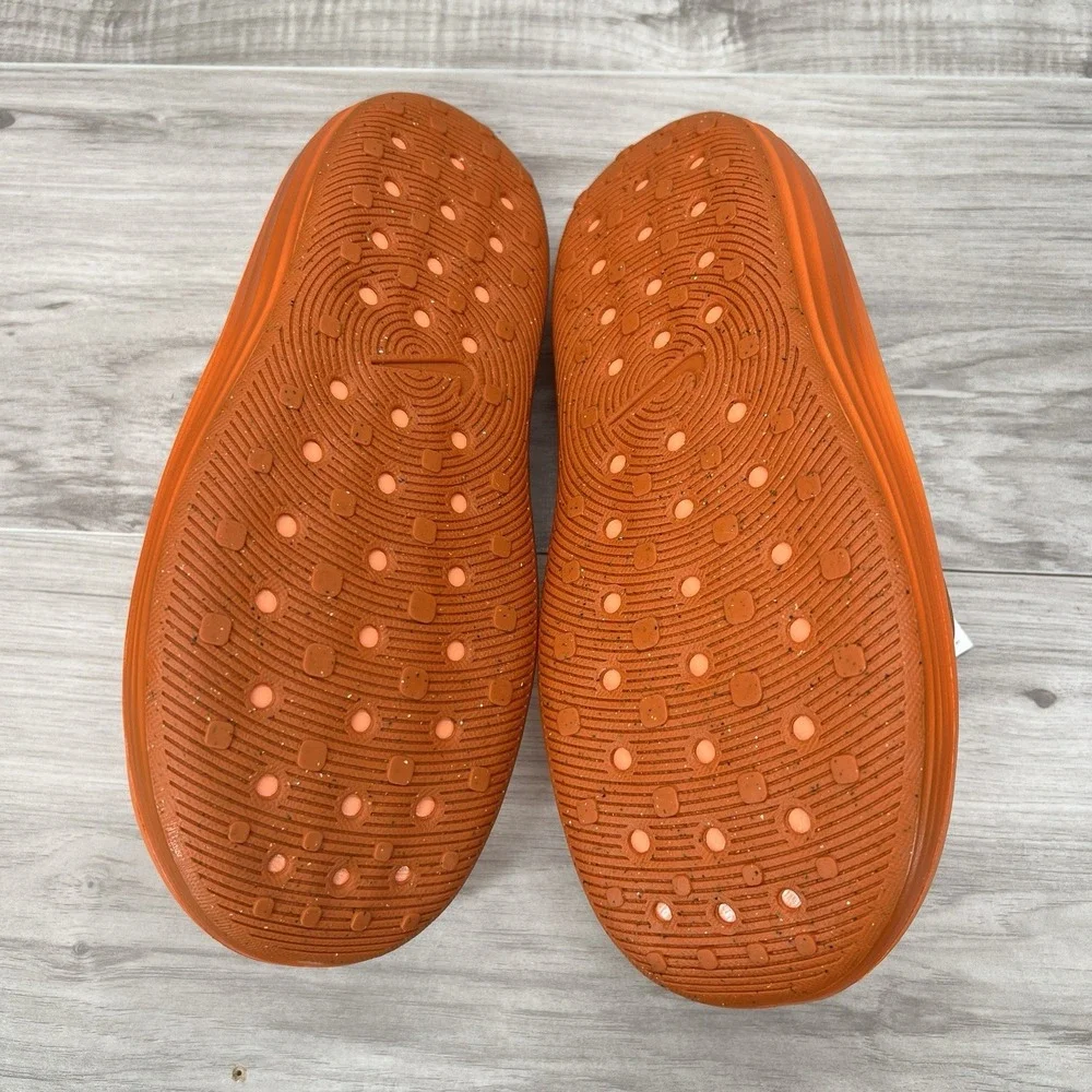Nike ReactX Rejuven8 Men's Size 9 Orange Slides HV4479 800